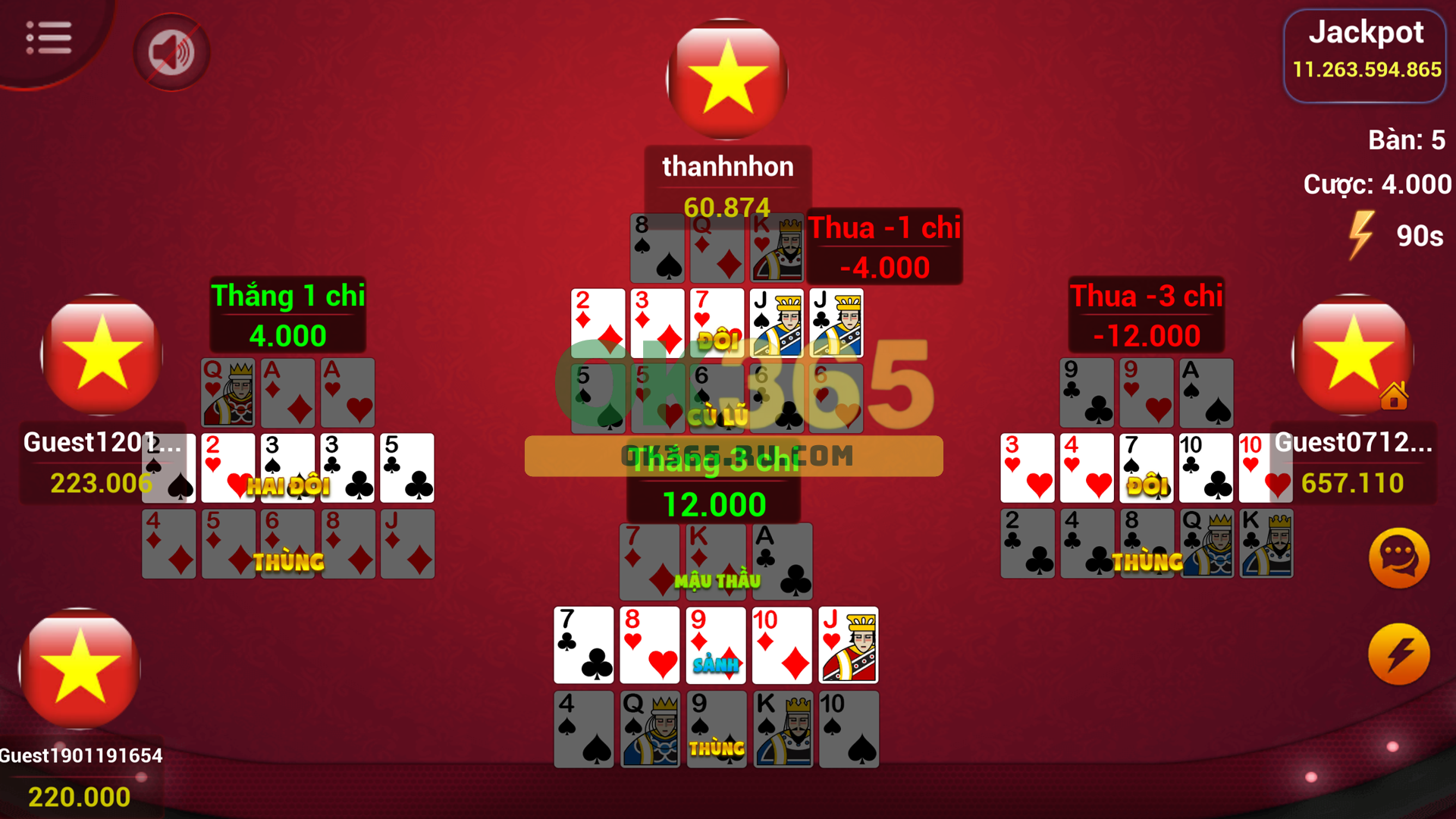 Mậu Binh OK365 – Hướng Dẫn Cách Chơi Từ Cơ Bản Đến Cao Thủ 2 Đôi nét về game bài mậu binh OK365