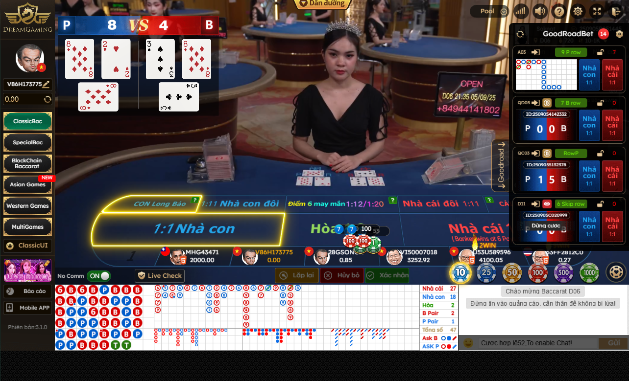 Baccarat OK365 - Sảnh Bài Live Casino Uy Tín Thưởng Lớn 2026 4 Bí quyết chơi Baccarat OK365 luôn thắng từ cao thủ