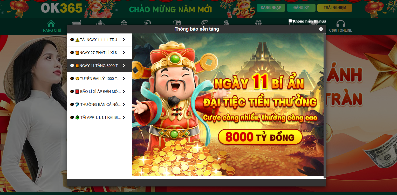 Hướng Dẫn Đăng Nhập OK365 Nhận Ngay Code Tân Thủ 3 Một số lỗi sai dẫn đến không đăng nhập OK365 được